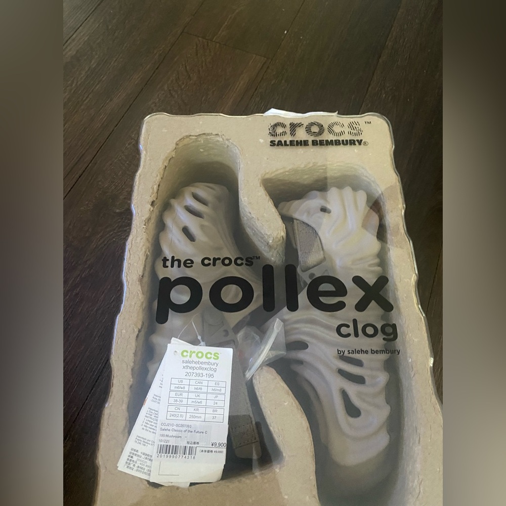Crocs Pollex Clog by Salehe Bembury Menemsha 2021  Size 6 mens 8 women’s